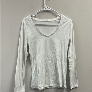 Threads 4 Thought White V-Neck Blouse